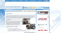 Desktop Screenshot of celionline.com